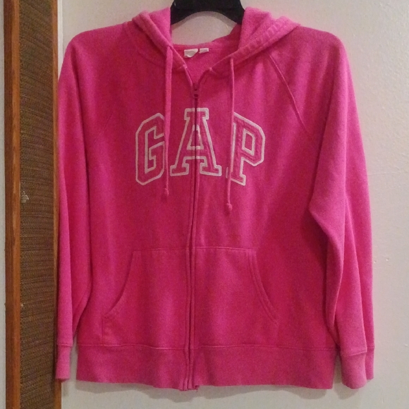 GAP Other - GAP Women's Vibrant Pink Zip-Up Hoodie
